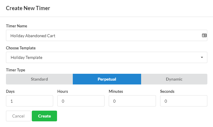 Sendtric Perpetual Timer